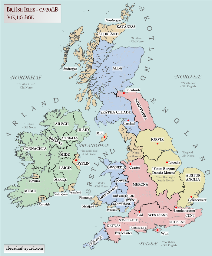 Britain in 920AD